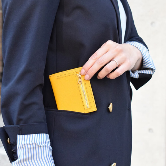 【在庫限りのビッグセール】フラグメントケース ミニ財布 財布 コンパクト 本革 薄い 薄型 小さい 防水 HAW019 3枚目の画像