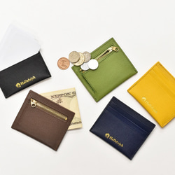 【在庫限りのビッグセール】フラグメントケース ミニ財布 財布 コンパクト 本革 薄い 薄型 小さい 防水 HAW019 1枚目の画像