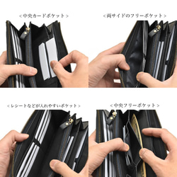 【限量庫存清倉特賣】全皮長款錢包，L型拉鍊，紅色，Outlet_HAW009-MO 第8張的照片