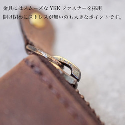 *【越用越熟悉】圓形拉鍊長款皮夾 大容量 推薦 黃色 HAW001 第8張的照片