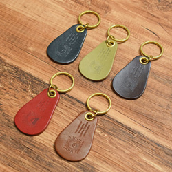 栃木皮革和黃銅製成的袖珍鞋拔，可以寫上自己的名字。JAK003 第2張的照片