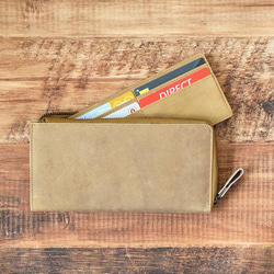 【在庫限りのビッグセール】インナーカード 財布にプラス収納 本革カード入れ ヨコ型 カラー10色 HAK043-L 6枚目の画像