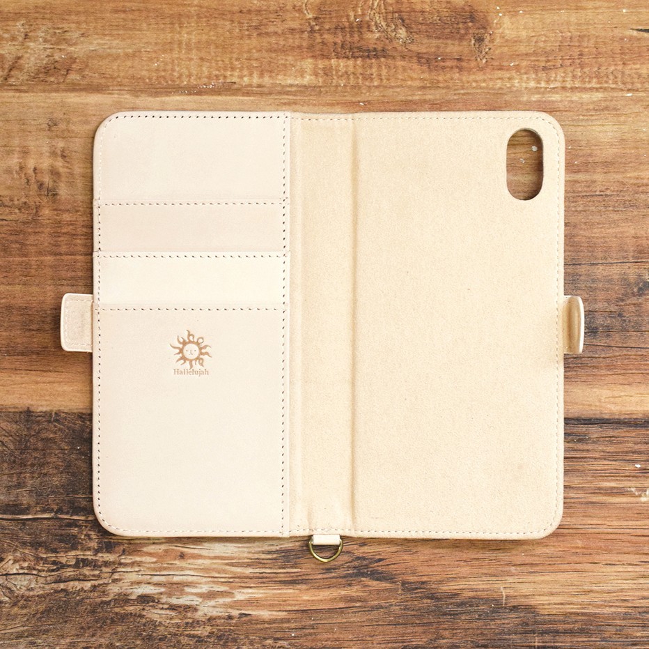 プレミアムNatural ヌメ革ショルダー スマホケース　各機種製作 プレミアムNatural ヌメ革ショルダー スマホケース各機種製作