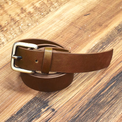 34インチ 黒（茶芯） スタッズベルト ビンテージタイプ その他