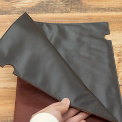 オールレザー A4サイズ ファイル 本革 文房具 ステーショナリー HAK032 8枚目の画像