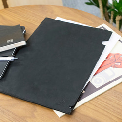 オールレザー A4サイズ ファイル 本革 文房具 ステーショナリー HAK032 12枚目の画像