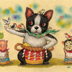 シンディー』（猫のパステル画） 絵画 D.アラキ 通販 7186141
