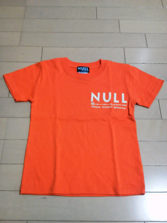 NULL・ロゴTシャツ（KID's) 4枚目の画像