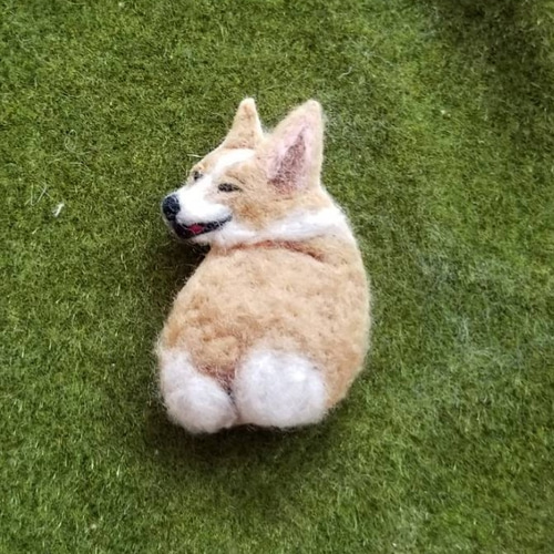 コーギーさん✿参考画像✿羊毛フェルト コーギーさん✿参考画像✿羊毛フェルト コーギーさん✿参考画像✿羊毛