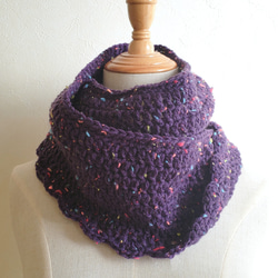 片側スカラップスヌード　☆scallop snood☆ 2枚目の画像