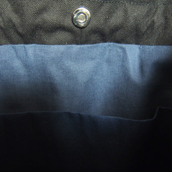 エコファー＆麻紐丸底の巾着ショルダーバッグ✿Ｓｻｲｽﾞ☆受注制作 4枚目の画像