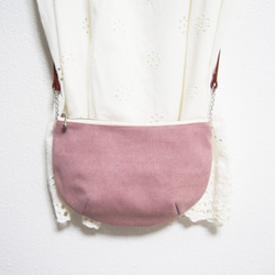桜色✿バナナ型ショルダーバッグ 4枚目の画像