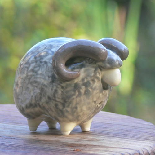 羊の土鈴 立体・オブジェ youk 通販 697646｜Creema(クリーマ