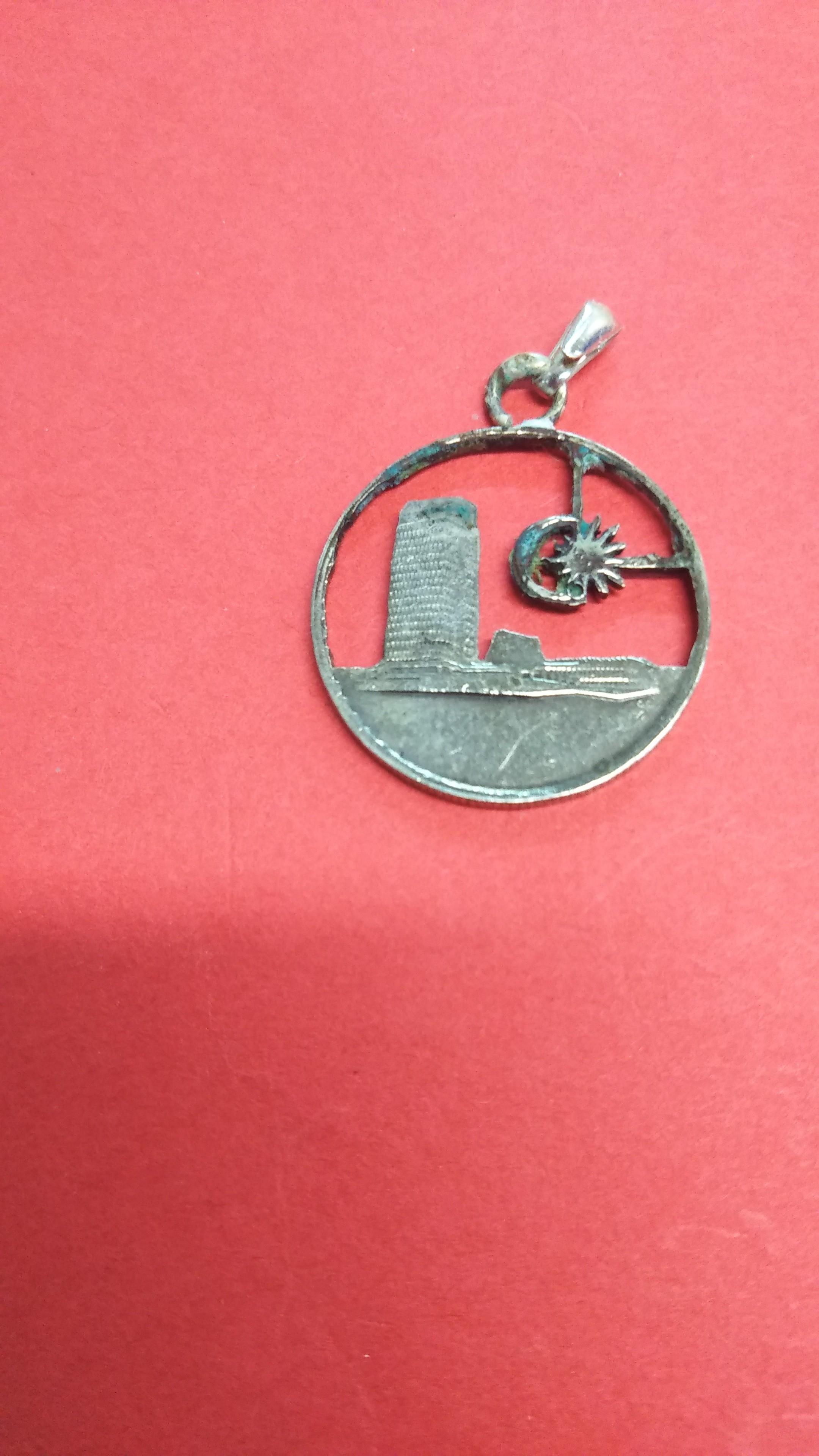 マレーシアコインのネックレス