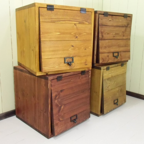 木製パタパタ扉 BOX 棚・シェルフ・ラック ACE FACTORY 通販 2817626