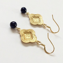 Quatrefoil earrings 3枚目の画像