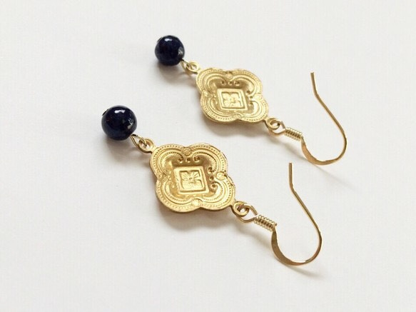 Quatrefoil earrings 3枚目の画像