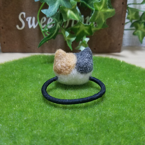 【専用】羊毛フェルト　ヘアゴムセット 楽天市場】【限定品】ハンドメイド 羊毛フェルト 水玉 泡 丸 サークル