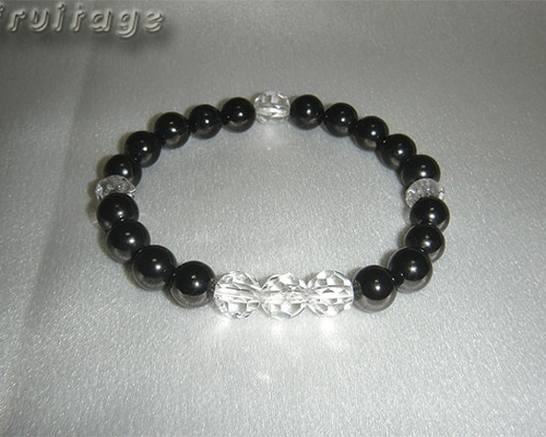 シュンガイト＆バックミンスターフラーレン ブレスレット Lazuli 通販