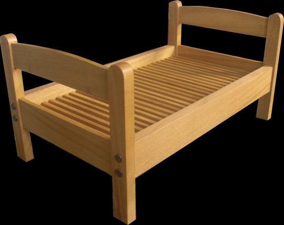猫用ベッド　木製ペットベッド　天然木　ペットベッド　手作りベッド　スノコベッド　猫用寝台 2枚目の画像