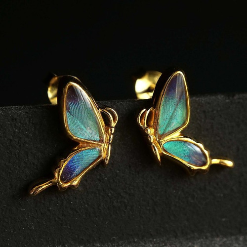 M*o様 monshiro モンシロ 蝶の羽デザイン ピアス(両耳用) monshiro モンシロ 蝶の羽デザイン ピアス(両耳用) 2025年最新