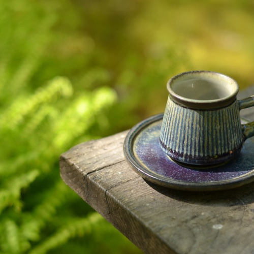 エスプレッソカップ 青 (デミタスカップ） ティーカップ Tadahiro