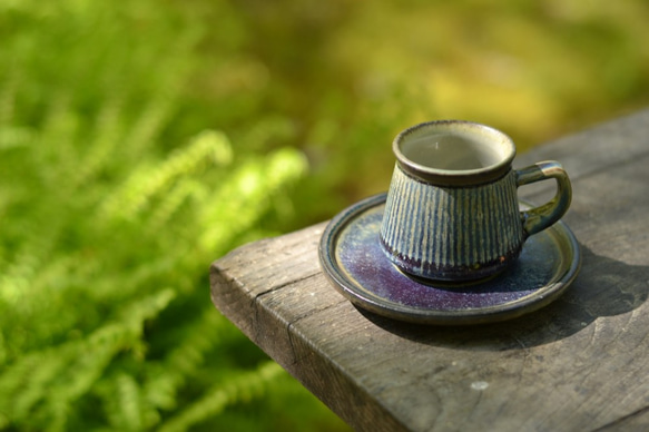 エスプレッソカップ 青 (デミタスカップ） ティーカップ Tadahiro