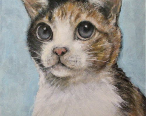 油彩画　寝てる猫 油彩）寝てる猫 | Yui-Fujita-gallery - その他