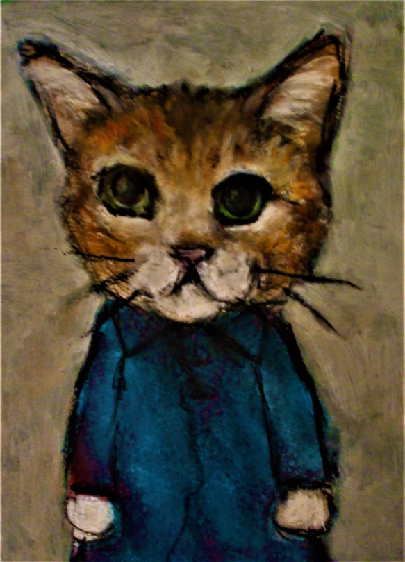 パステル画 イラスト ぷるぷる 通販 8313910｜Creema(クリーマ)