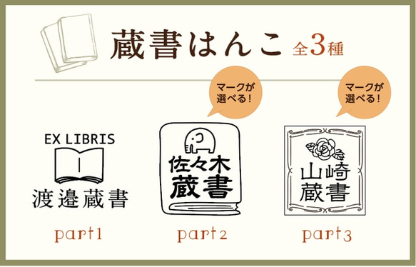 蔵書はんこ part2 3枚目の画像