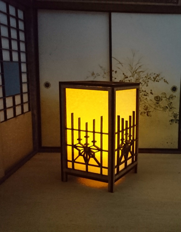 再販×7　行燈　ミニチュア　行灯 1枚目の画像