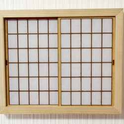 再販 ×6　 和風　障子　スイッチカバー　画鋲 2枚目の画像