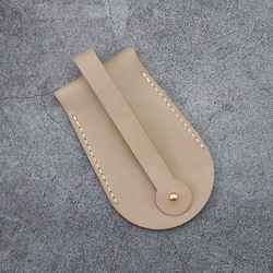 馬蹄伸縮鑰匙包。手縫皮革材料包 。BSP110 第1張的照片