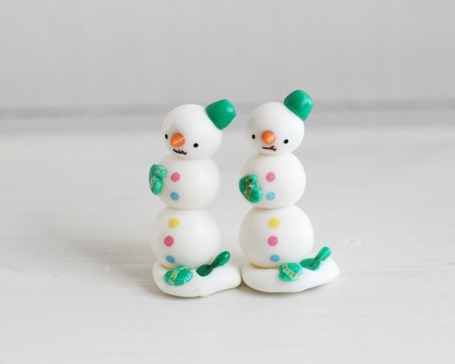 ひろりん☆スノーマン＆ツリー 置き物 ひろりん様専用☆スノーマン