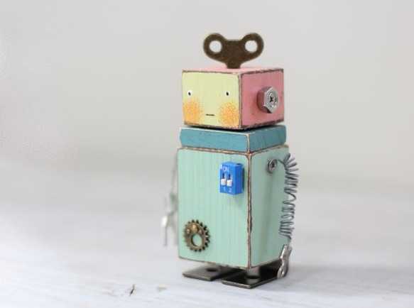 木製ロボット(2) 1枚目の画像