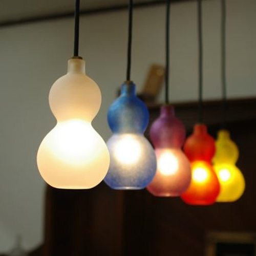 ひょうたん照明 P-001 白 シーリングライト・ペンダントライト kumuto