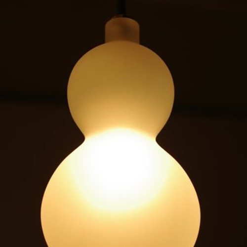 ひょうたん照明 P-001 白 シーリングライト・ペンダントライト kumuto