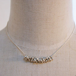 つぶ  grains/ネックレス/SILVER　（受注製作） 4枚目の画像