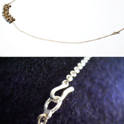 つぶ  grains/ネックレス/SILVER　（受注製作） 5枚目の画像