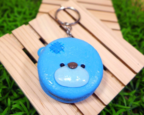 光甘い時系列：ウィニーのマカロン（青） その他アクセサリー 土星垣