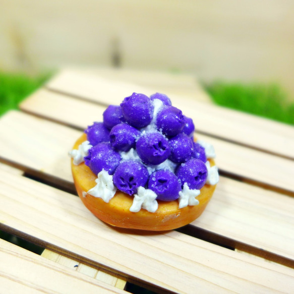 輕甜時光系列：藍莓派磁鐵 第3張的照片
