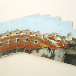 ☆ポストカード3枚セット☆005「フィレンツェの街並み」☆ 2枚目の画像