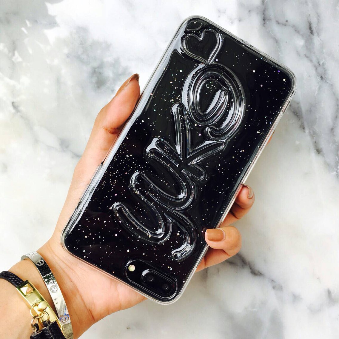 【S－２７】iphone galaxy xperia多機種対応　名前やロゴが入れられるスマホケース