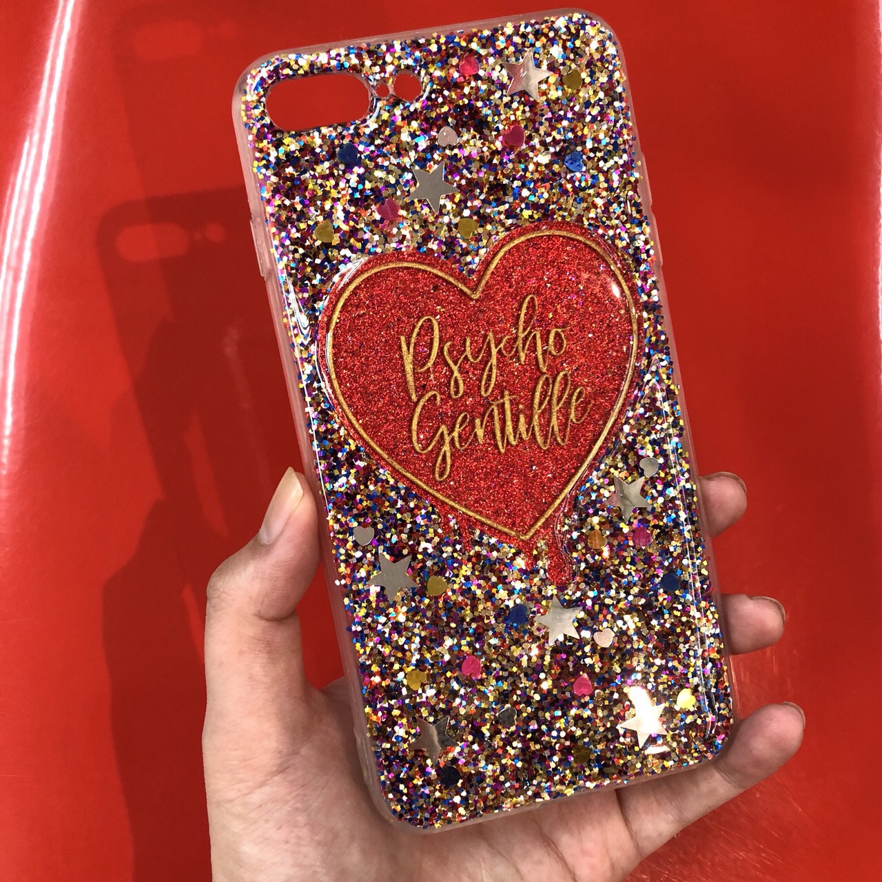 iphoneXSMax XR 11pro galaxy xperia対応 名前やロゴが入れられるスマホケース