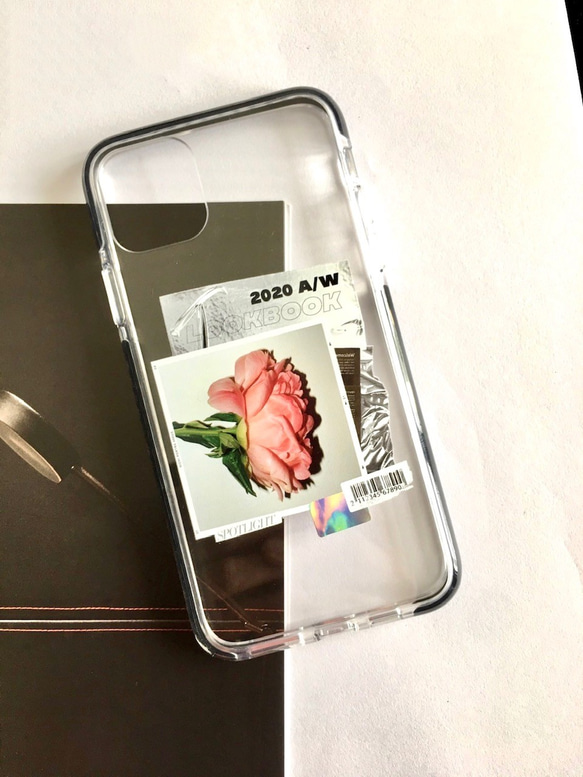 ☆★受注生産ポラロイドケース　あなたのお気に入りの写真が入れられるスマホケース★☆ 1枚目の画像