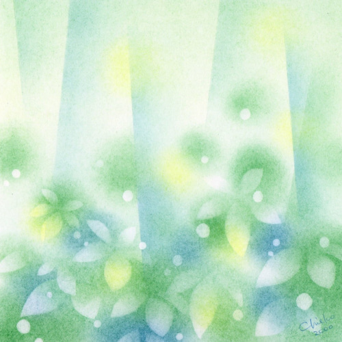 5月の雨(パステル原画) 絵画 毛利千恵子 通販 2806430｜Creema