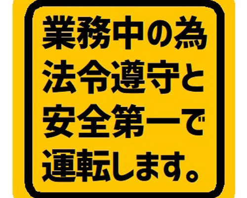 ドライブレコーダー ステッカー マグネット Lサイズ 録画中 後方