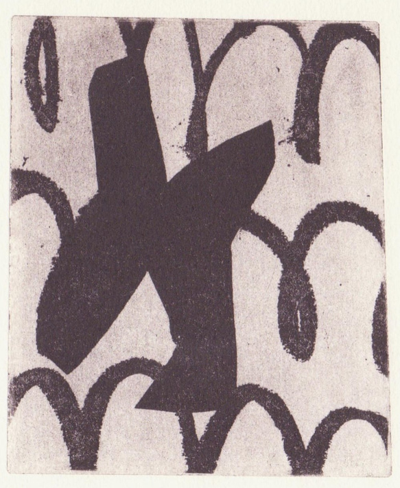 ウォータレス・リトグラフ版画 抽象 版画 根木 悟 通販 5037266