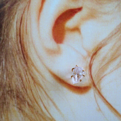【K14gf】モルガナイトのピアス  片耳 8枚目の画像
