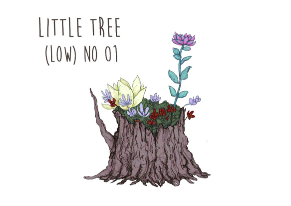 Little tree (low) アーティフィシャルフラワー 5枚目の画像